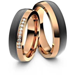 ASF Trauringe Partnerringe S002 Carbon - 1170
