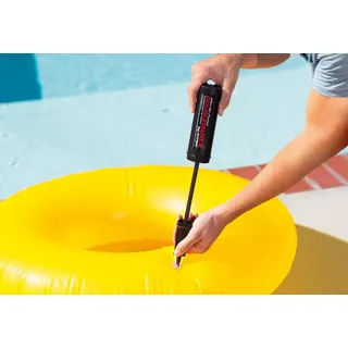 Intex 69613 – Mini-Doppel-Schnellpumpe, Kunststoff, Schwarz, 29 cm