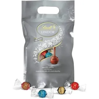 Lindt Lindor Kugeln Silber Mischung 1 kg