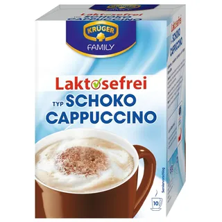 Krüger Cappuccino Schoko laktosefrei 10 Stk.)