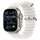 GPS + Cellular 49 mm Titangehäuse natur, Ocean Armband weiß One Size