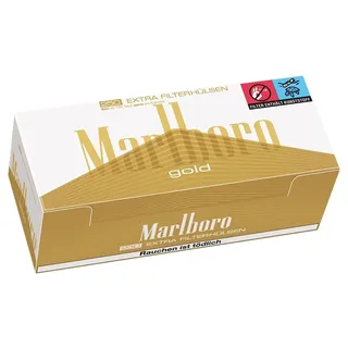 Marlboro 1000 Marlboro® Gold Extra Filterhülsen, 4er Gebinde (4x250 Zigarettenhülsen)