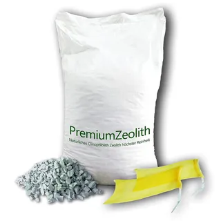5kg ZEOLITH 2,5-5 mm +2 Filtersäcke Filtermaterial Teichfilter Aquarium Gartenteich Filtermedium Filter Phosphatbinder Zeoliet Celolit Zelolit Zeolite Naturmineral (5 kg)