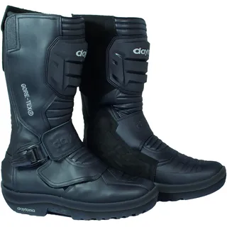 Daytona TransTourMan GTX Gore-Tex wasserdichte Motorradstiefel, Schwarz 41