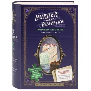 Abrams & Chronicle Murder Most Puzzling Poisoned Patisserie 500-Piece Puzzle