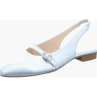 Gabor Slingpumps für Damen, silber, Größe 37 1⁄2 EU / 4,5 UK