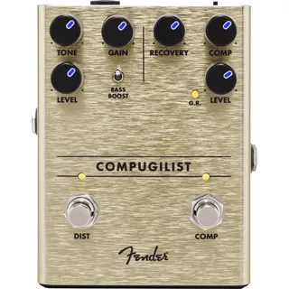 Fender 'Compugilist Comp/Distortion' Guitar Effects Pedal