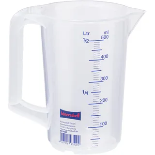Hünersdorff Messbecher transparent