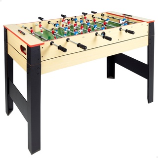 COLORBABY CB Games 14-in-1 Multiplay-Tisch, Tischfußball, Tischtennis, Hockey, Billard, Brettspiele, 121 x 62 x 79 cm, Tischfußball für Kinder, Kinderfußball, Geschenk für die ganze Familie (85421)