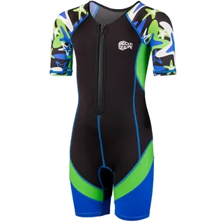 Beco Jungen Badeanzug-5806 Badeanzug, blau/grün 80