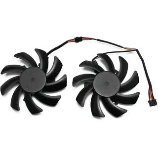 Grafikkartenlüfter 85MM FDC10H12S9-C 4Pin Cooler Fan Replace For Sapphire R9 290 R9 280X HD7870 HD7970 Dual-X HD7950 Sapphire HD7870 Ersatzteile Video Card Cooling Fan Saphire R9 270X 2G
