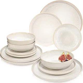 sänger Korfu Tafelservice 12-tlg. creme beige