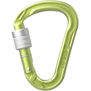 Edelrid HMS Strike Screw Snap Hook Grün