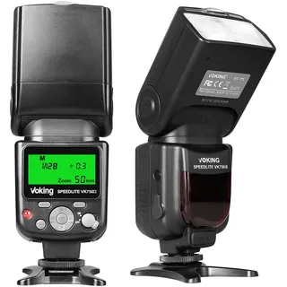 VOKING VK750II TTL-Kameras Blitz Kompatibel mit Nikon-Kameras D50 D60 D80 D800 D750 D3300 D3400 D3500 D5300
