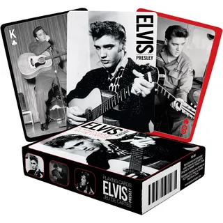 Aquarius Elvis Presley Spielkarten Black & White