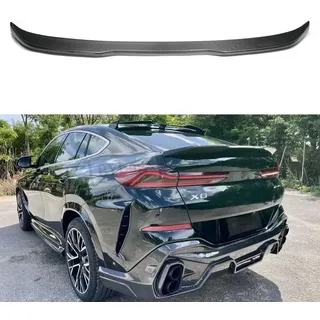 G06 PRO Style Echte Kohlefaser Auto Heckspoiler Flügel für BMW X6 G06 & X6M F96 2020+