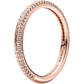 Pandora 189679C01 Damenring Roségoldfarben Pavé, 54/17,2