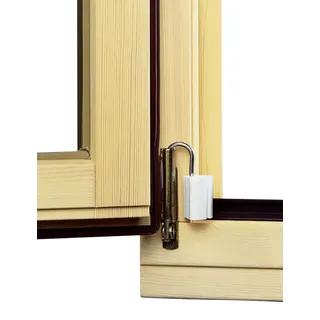 Fensterstopper RUCO "4er Set", weiß, Kunststoff, Metall, Fensterstopper, Türstopper, Fensterstopper, Made in Germany