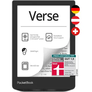 PocketBook Verse 8 GB Mist Grey (DACH-Version)