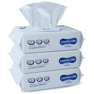 Comfy Life Trockentücher für Erwachsene, 300 Blatt, 3 Stück