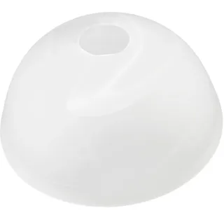 STOBOK Lampenschirm E14 Glas aus Weißem Glas Eleganter Glaslampenschirm mit Sanftem Licht Praktische Kleine Lampenschirme für Hotel und Study