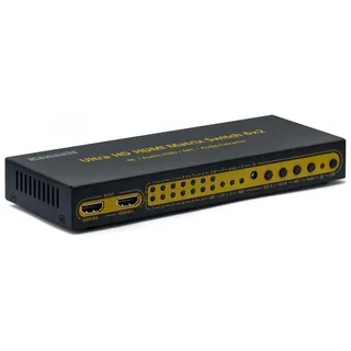 KanaaN 4K HDMI Uhd-Matrix 6x2 Switch
