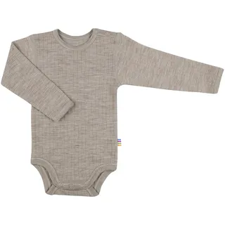 Joha Woll-Body langarm Rippqualität, beige, 80