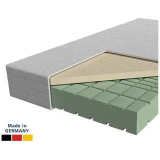 AM Qualitätsmatratzen Premium 7 Zonen Latexmatratze Made in Germany 90x200cm H3