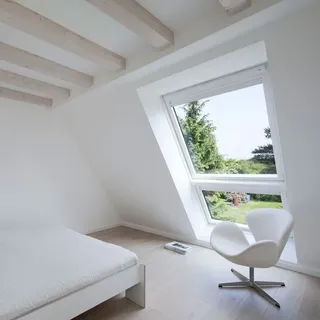 VELUX Dachfenster Lichtlösung GGU GIU LICHTBAND Kunststoff weiß ENERGIE PLUS Schwingfenster, 66x118/92 cm (FK06)