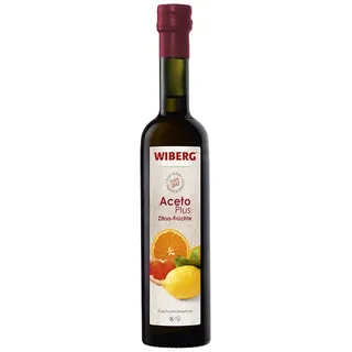 WIBERG AcetoPlus Zitrus-Früchte Essig-Fruchtzubereitung 5,5 % Säure (500 ml)