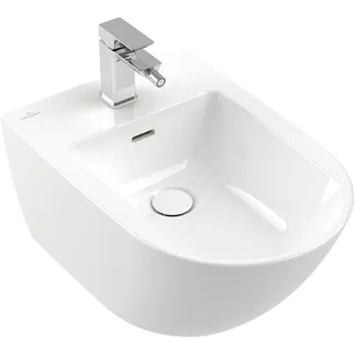 Villeroy & Boch Subway 3.0 37,5x56cm, 1 Hahnl., mit Überlauf, weiß
