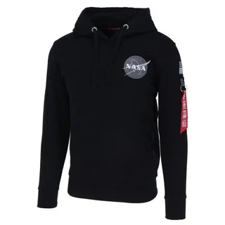 Alpha Industries Space Shuttle Kapuzenpullover Black M