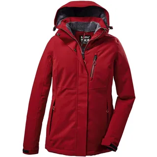 KILLTEC Outdoorjacke KOW 140 WMN JCKT«, Wasserdichte Damenjacke, atmungsaktiv, abnehmbare Kapuze Killtec rot