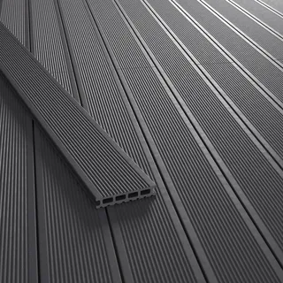 KOVALEX WPC Terrassendiele 300 cm steingrau