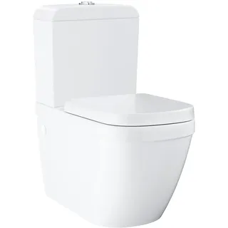 Grohe Euro Ceramic Stand-WC mit WC-Sitz Weiß spülrandlos