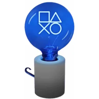 Paladone Playstation Neon LED Glühbirne (E27) m. Sockel