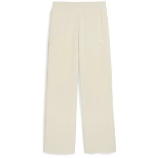 Puma Essentials Elevated Straight Leg Hose Damen PUMA beige|weiß XL