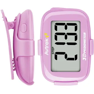 AVTREK Präziser 3D-Schrittzähler Mini-Schrittzähler für Walking oder Laufen im Freien Wanderaktivitäten