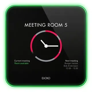 EVOKO Liso Room Manager, Raumbuchungssystem/Digitales Türsch