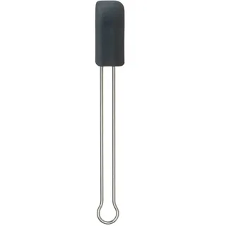 Kochblume Teigschaber S | Premium-Silikon | Hitzebeständig | Spülmaschinenfest | 20cm | Farbe: anthrazit