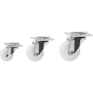 Lenkrolle Bockrolle Möbelrolle Transportrollen Laufrolle Möbelrollen Rad Räder Lenkrolle Ø30mm