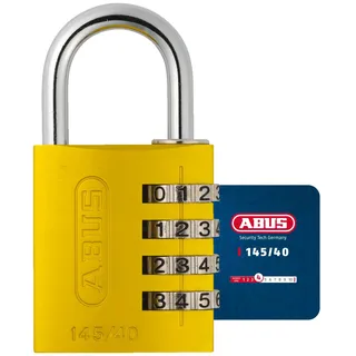ABUS Vorhängeschloss 145/40 gelb