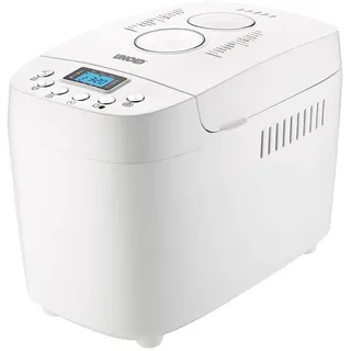 Unold 68520 Backmeister Big White bis zu 1.500g Brot, mit 15 Programmen für glutenfreies Brot, Timerfunktion, Waremhaltefunktion, LCD Display,