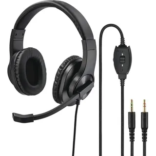 Hama HS-P300 Stereo, Schwarz