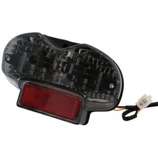 Shin Yo LED-Rücklicht mit getöntem Glas, SUZUKI GSF 600 Bandit 00-, GSF 1200 01-, schwarz