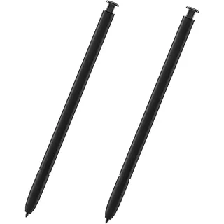 2 Stück Note10 Ersatz‐Stift für Samsung Galaxy Note10 S‐Pen (EJ‐PN970) | 2‐teiliger Ersatz‐Eingabestift mit 4096 Druckstufen für Note10/Note10+ (EJ‐PN970), ohne Bluetooth (Schwarz)