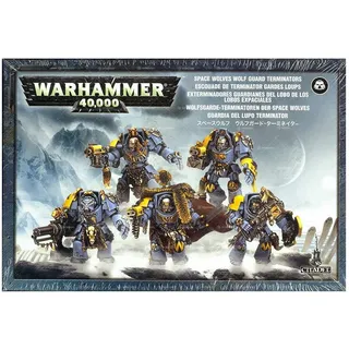 Games Workshop 99120101079 Warhammer 40 K Wolfsgarde Terminatoren der Space Wolves Wolf Guard Terminators