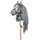 hkm kids Steckenpferd Horse Spielzeugpferd Grau