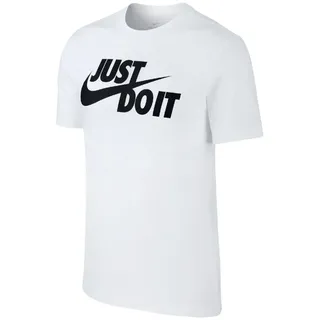 Nike Sportswear JUST DO IT T-Shirt Herren 100 white/black S