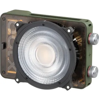 Zhiyun Molus X100RGB (Videoleuchte), Dauerlicht, Grün, Braun